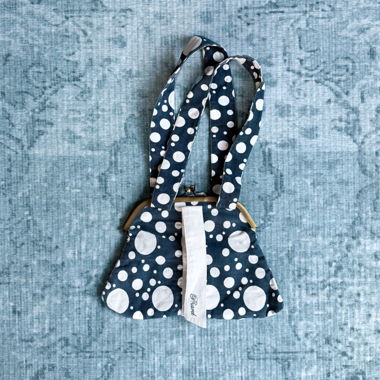 Borsa a mano a pois