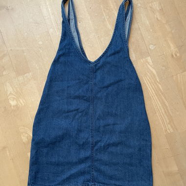 Robe en jean mini avec poches