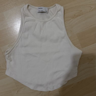Bershka-Top Weiss