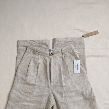 Reformation linen trousers 