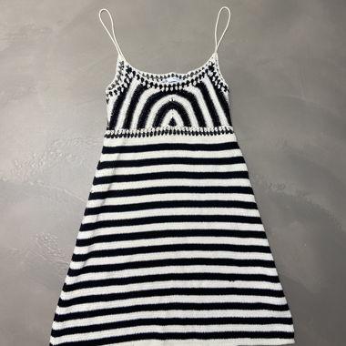 Strick-Kleid
