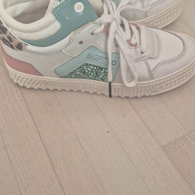 D.A.T.E Sneaker White/Pastel
