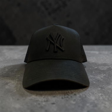 Schwarze New-Yorker-Kappe