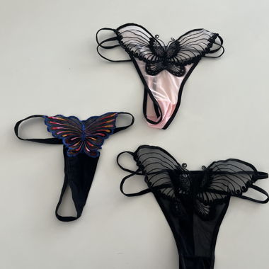 Ensemble de strings taille-tong 3 pcs