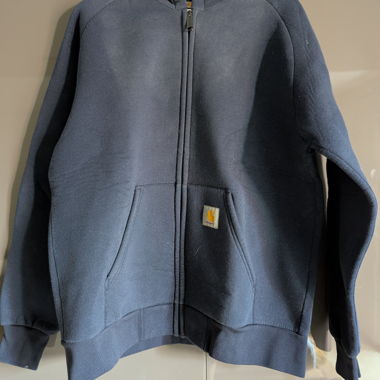 Carhartt Hoodie Jacket in Dark Blue
