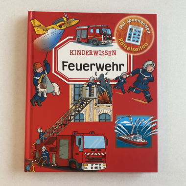 Buch für Kindern Kinderwisden  Feuerwehr Deutsch 
