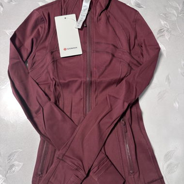 Giacca sportiva Lululemon bordeaux