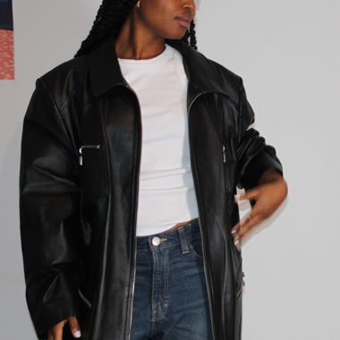 Lederjacke