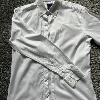 Gagliardi Baumwoll Hemd - Weiss - Grösse M