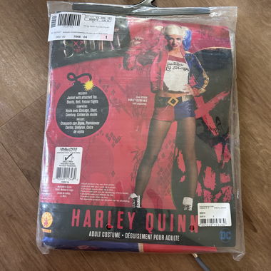 Costume di Harley Quinn Taglia S NUOVO