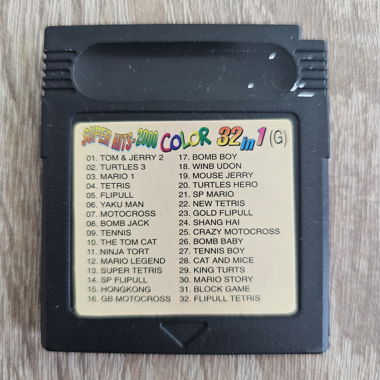 32 Gameboy Color Spiele in 1 (Gameboy Color)