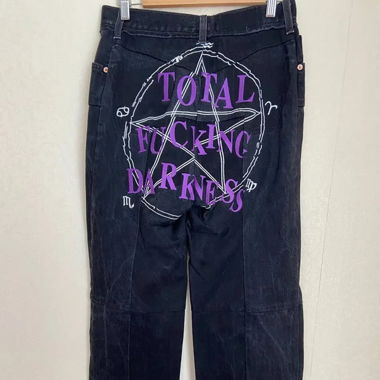 Vetements Total Fcking Darkness Jeans