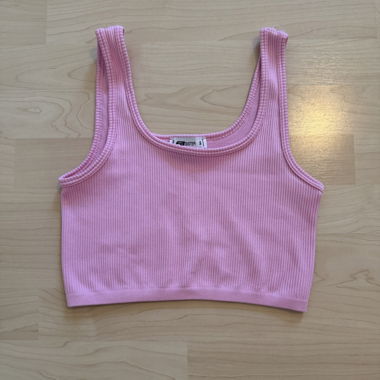 Pink Crop Top