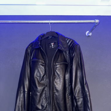 Leder Jacke