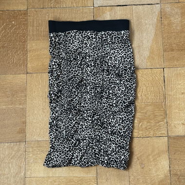 Jupe à motif léopard