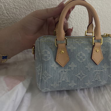 Louis Vuitton Denim Handtasche