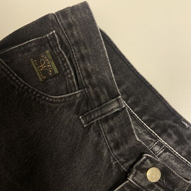 Dunkle Wrangler Jeans Grösse ca. 31/30