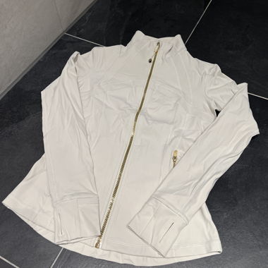 Lululemon Trainingsjacke weiss S