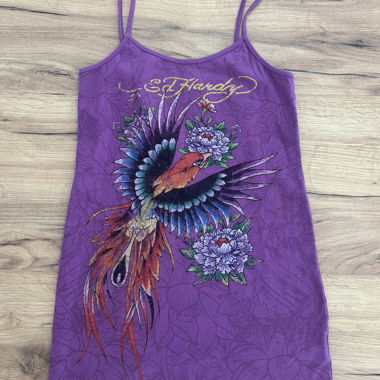 Miniabito viola Ed Hardy