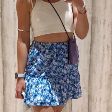 Jupe bleue de Zara
