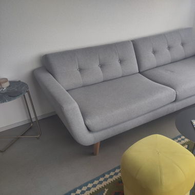 Designer 3er-Sofa