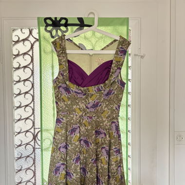 Robe rockabilly / coton / taille 36 38 s m