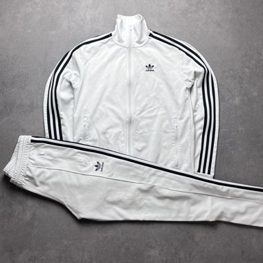 Tuta Vintage Adidas Firebird Bianca Taglia XS/S