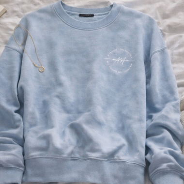 Sweatshirt AMISU bleu clair, taille M