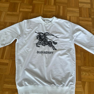 Sweatshirt Burberry blanc