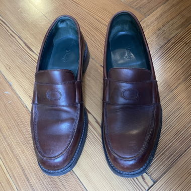 Mocassini in pelle marrone di Drakes