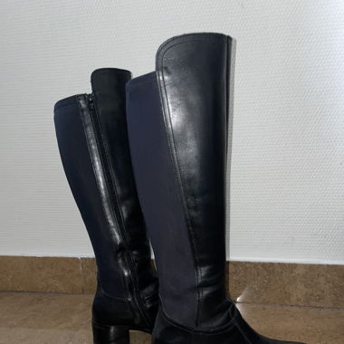 Black high boots 