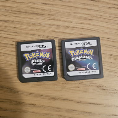 2x Nintendo DS Spiele Pokemon Perl und Diamant 
