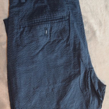 Pantalon mango bleu 