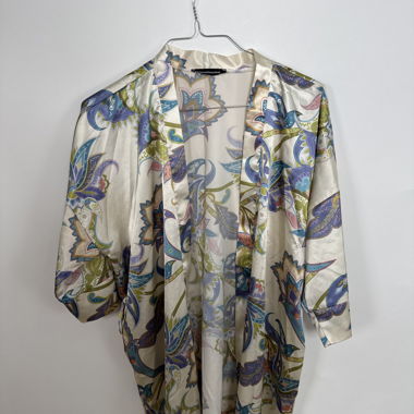 Top in kimono di raso Noobass