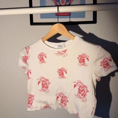 T-shirt court Bershka