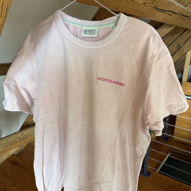 Scotch & Soda Pink T-Shirt M