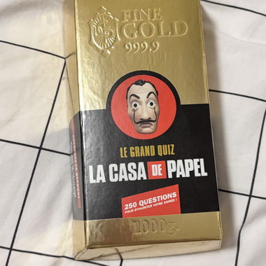 La casa del papel, gioco di carte