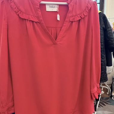 Red ba&sh Blouse size 1