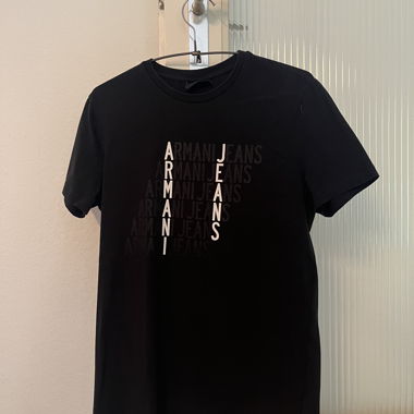 Black Armani Jeans T‑shirt
