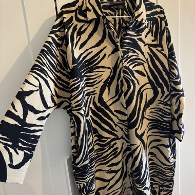 Oversized shirt dress