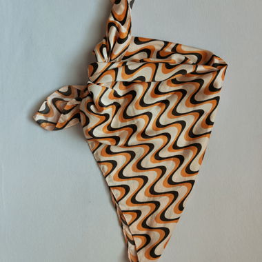 Foulard bandana style années 70