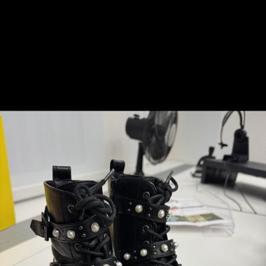 Schwarze Boots