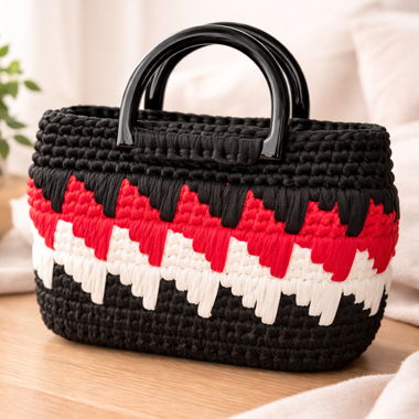 Geflochtene Handtasche