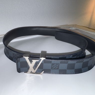 Louis-Vuitton-Gürtel Damier Graphit – Grösse 95