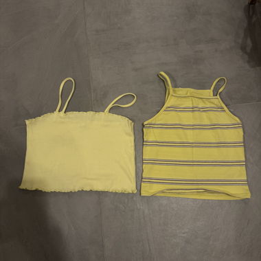 Set of Yellow Tops