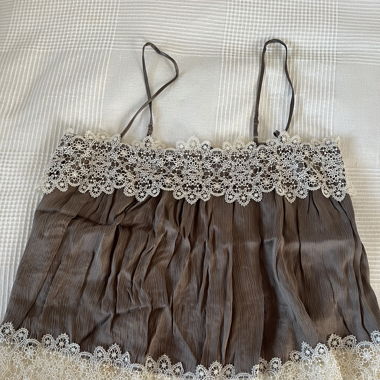 Zara Top mit Spitze