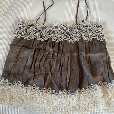 Zara Top mit Spitze