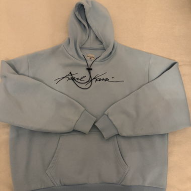 Sweat à capuche Karl Kani bleu