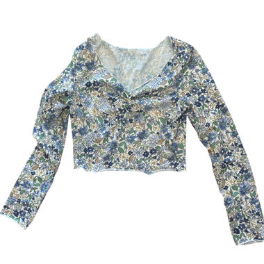Blumen Croptop