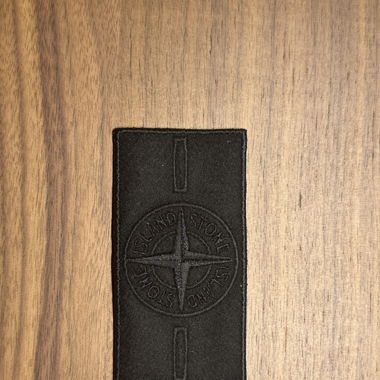 Patch Stone Island “ghost black”